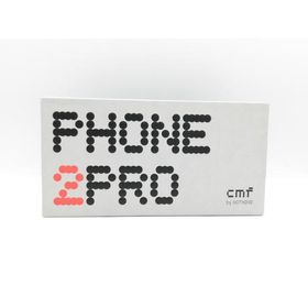 【未使用】NOTHING 国内版 【SIMフリー】 CMF Phone 2 Pro ブラック 8GB 128GB【DS秋葉】保証期間３ヶ月