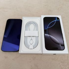 iPhone 16 Pro 256GB ブラックチタニウム SIMフリー