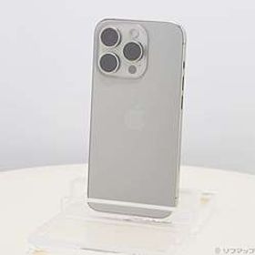 〔中古品〕 iPhone15 Pro 1TB ナチュラルチタニウム MTUT3J／A SIMフリー ［6.1インチ有機EL／Apple A17 Pro／RAM:8GB／ナノSIM］〔中古品〕 iPhone15 Pro 1TB ナチュラルチタニウム MTUT3J／A SIMフリー ［6.1インチ有機EL／Apple A17 Pro／RAM:8GB／ナノSIM］