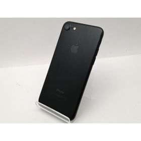 【中古】Apple au 【SIMロック解除済み】 iPhone 7 32GB ブラック MNCE2J/A【三宮センター】保証期間１ヶ月【ランクC】