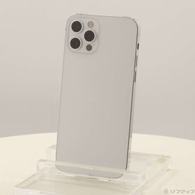 (中古)Apple iPhone12 Pro 512GB シルバー MGMG3J/A SIMフリー(348-ud)