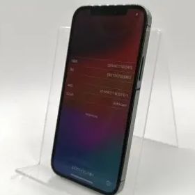 【中古】Apple docomo 【SIMロック解除済み】 iPhone 12 Pro 128GB グラファイト MGM53J/A【千葉】保証期間１ヶ月【ランクC】