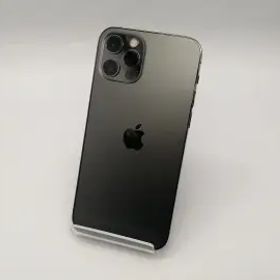 【中古】Apple 国内版 【SIMフリー】 iPhone 12 Pro 128GB グラファイト MGM53J/A【広島本通】保証期間１ヶ月【ランクC】