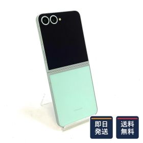 【最速発送】SAMSUNG Galaxy Z Flip6 256GB ミント SIMフリー SM-F741Q 白ロム【難有】