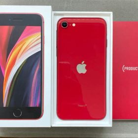 美品)Apple iPhone SE (PRODUCT)RED 64GB