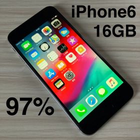 iPhone6 16GB SPACEGRAY バッテリー97% Softbank