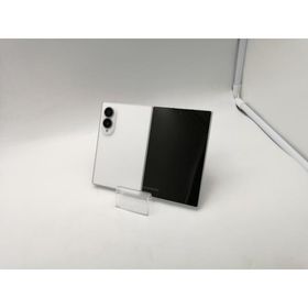 【中古】SAMSUNG 楽天モバイル 【SIMフリー】 Galaxy Z Fold8 クリーム 12GB 256GB SM-F971C【OSU301】保証期間１ヶ月【ランクA】