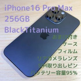 P316 iPhone16 Pro Max 256GB ブラックチタニウム