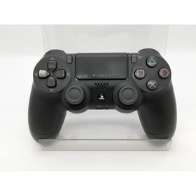 【中古】SONY ワイヤレスコントローラー(DUALSHOCK 4) CUH-ZCT2J [ジェット・ブラック]【府中ル・シーニュ】保証期間１週間【ランクB】