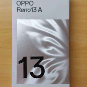 新品OPPO Reno13 A 本体 アイスブルー SIMフリー