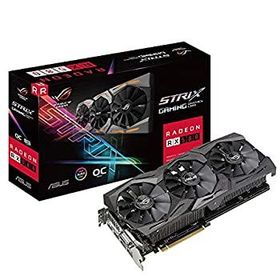 【中古-非常に良い】 ASUS Strixシリーズ AMD Radeon RX580ビデオカード ROG-STRIX-RX580-O8G-GAMING