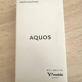 【新品未使用】AQUOS sense4 basic 本体 silver シルバー