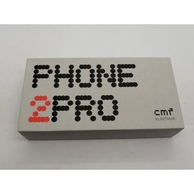 【未使用】NOTHING 国内版 【SIMフリー】 CMF Phone 2 Pro ブラック 8GB 128GB【大阪本店】保証期間１ヶ月
