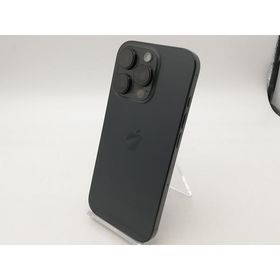 【中古】Apple 国内版 【SIMフリー】 iPhone 16 Pro 512GB ブラックチタニウム MYN43J/A【鹿児島中町】保証期間１ヶ月【ランクC】