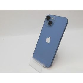 【中古】Apple docomo 【SIMフリー】 iPhone 14 128GB ブルー MPVJ3J/A【府中ル・シーニュ】保証期間１ヶ月【ランクC】