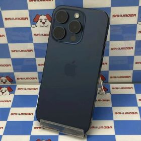 【中古】iPhone15 Pro 256GB ブルーチタニウム MTUG3J/A AU版SIMフリー