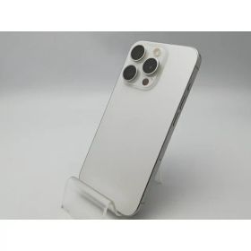 【中古】Apple 国内版 【SIMフリー】 iPhone 15 Pro 128GB ホワイトチタニウム MTU83J/A【大阪堂島】保証期間1ヶ月【ランクC】