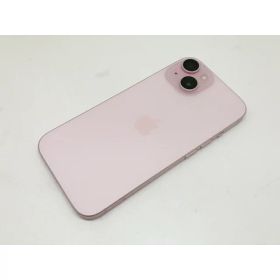 【中古】Apple au 【SIMフリー】 iPhone 15 128GB ピンク MTMJ3J/A【宇田川】保証期間1ヶ月【ランクC】