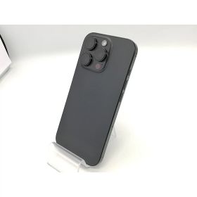 【中古】Apple 国内版 【SIMフリー】 iPhone 16 Pro 512GB ブラックチタニウム MYN43J/A【川越クレアモール】保証期間1ヶ月【ランクC】