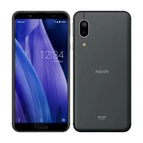 SHARP 楽天モバイル 【SIMフリー】 AQUOS sense3 lite ブラック SH-RM12