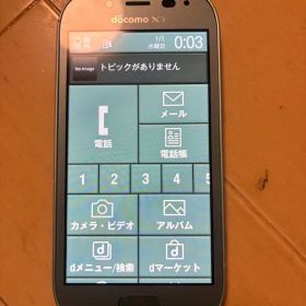 docomo らくらくスマートフォン F-06F 本体