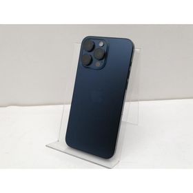 【中古】Apple 国内版 【SIMフリー】 iPhone 15 Pro Max 1TB ブルーチタニウム MU723J/A【仙台イービーンズ】保証期間１ヶ月【ランクC】