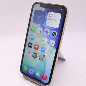 SIMフリー iPhone11 64GB ホワイト バッテリー状態80%