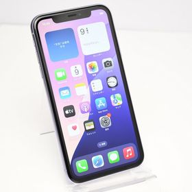 【液晶美品】SIMフリー iPhone 11 64GB パープル