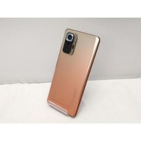 【中古】Xiaomi 国内版 【SIMフリー】 Redmi Note 10 Pro グラディエントブロンズ 6GB 128GB M2101K6R【ECセンター】保証期間１ヶ月【ランクA】