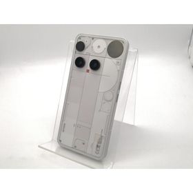 【中古】NOTHING 国内版 【SIMフリー】 Nothing Phone (3) ホワイト 12GB 256GB【大須2】保証期間１ヶ月【ランクA】