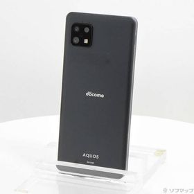 〔中古〕SHARP(シャープ) AQUOS sense6 64GB ブラック SH-54B docomo SIMフリー〔344-ud〕