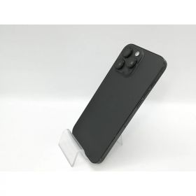 【中古】Apple SoftBank 【SIMフリー】 iPhone 16 Pro Max 256GB ブラックチタニウム MYWG3J/A【京都】保証期間1ヶ月【ランクC】
