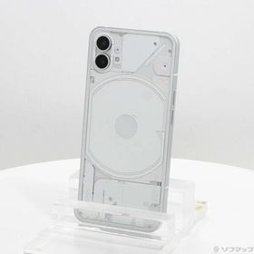 〔中古〕Nothing（ナッシング） Nothing Phone(1) 256GB ホワイト A10400014 SIMフリー〔269-ud〕