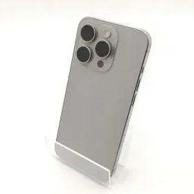 Apple SoftBank 【SIMフリー】 iPhone 15 Pro 1TB ナチュラルチタニウム MTUT3J/A