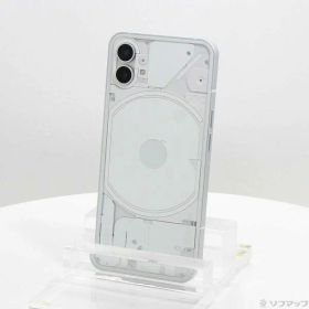 【中古】Nothing（ナッシング） Nothing Phone(1) 256GB ホワイト A10400014 SIMフリー 【269-ud】