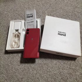 美品 Rakuten Hand スマートフォン P710本体 アダプター付き