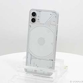 〔中古品〕 Nothing Phone(1) 256GB ホワイト A10400014 SIMフリー ［6.55インチ有機EL／Snapdragon 778G+／RAM:8GB／ナノSIM］〔中古品〕 Nothing Phone(1) 256GB ホワイト A10400014 SIMフリー ［6.55インチ有機EL／Snapdragon 778G+／RAM:8GB／ナノSIM］