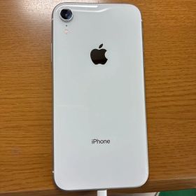 【美品】iPhoneXR White 64GB 白