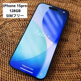iPhone15pro 128GB SIMフリー ブラック