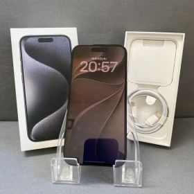 超美品 Appleストア版 SIMフリー iPhone15 Pro 128GB