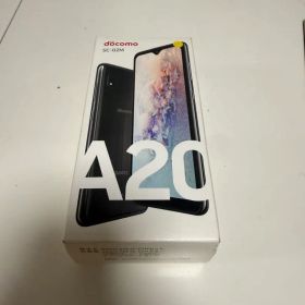 Samsung Galaxy A20 SC-02M ブラック 本体