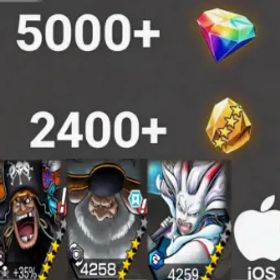 ワンピースバウンティラッシュ Teach+Saturn+YamatoBlue💎5000+✨2400+