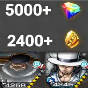 ワンピースバウンティラッシュ Saturn+Lucci💎5000+✨2400+