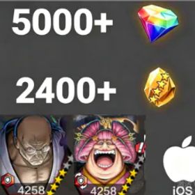 ワンピースバウンティラッシュ Nusjuro+Oiran💎5000+✨2400+