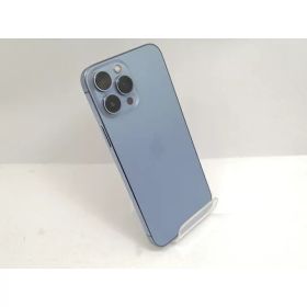 【中古】Apple docomo 【SIMフリー】 iPhone 13 Pro Max 128GB シエラブルー MLJ73J/A【仙台イービーンズ】保証期間1週間【ランクC】