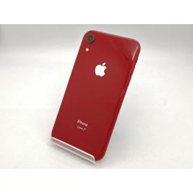 【中古】Apple au 【SIMロック解除済み】 iPhone XR 64GB (PRODUCT)RED MT062J/A【DS秋葉】保証期間1ヶ月【ランクB】