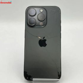 【中古】iPhone15 Pro 128GB ブラックチタニウム MTU73J/A SoftBank版SIM