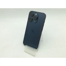 【中古】Apple 国内版 【SIMフリー】 iPhone 15 Pro 256GB ブルーチタニウム MTUG3J/A【大須】保証期間1ヶ月【ランクC】