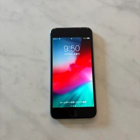 【美品】 Apple iPhone6 スペースグレー 64G simフリー 本体