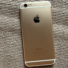 iPhone 6 ゴールド 128GB バッテリー100 AU